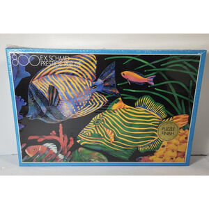 F X Schmid Prestige Puzzle Garden Beneath The Sea Tropical Fish 800 pcs Germany